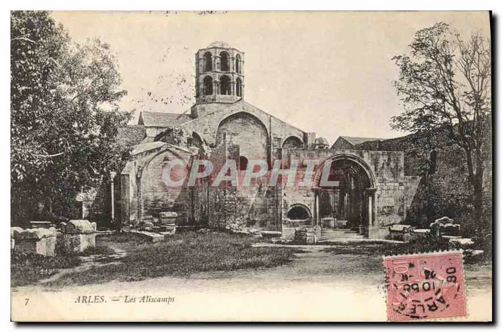 Arles — Widok na Alyscamps - Awers