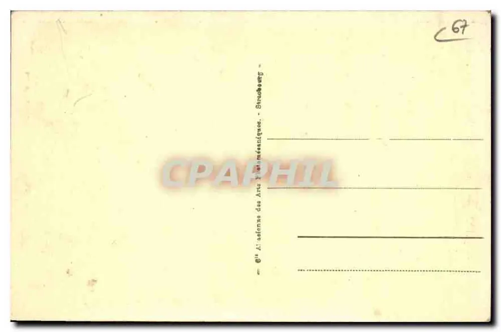 Strasbourg - A Catedral — editor: Atelier des Arts Plastiques Franciques, n° 169 - Verso