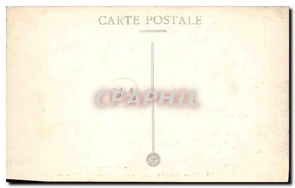 Petit Séminaire de Fontgombaud — Der Refektorium (15. Jahrhundert) — Niand, Photo, Cosne - Rückseite