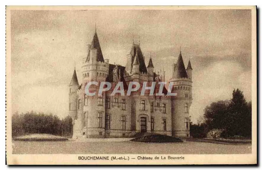 Bouchemaine (M.-et-L.) — Schloss La Bouverie - Vorderseite