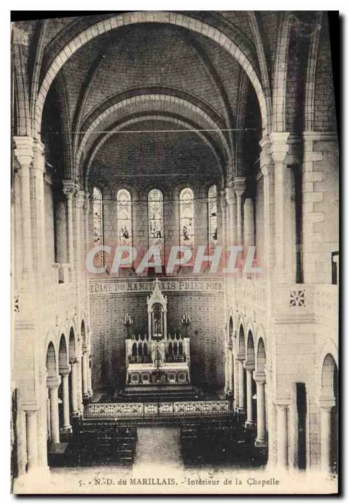 N.-D. do Marillais — Interior da Capela — Édane do Marillais, Prinz Pode - Frente