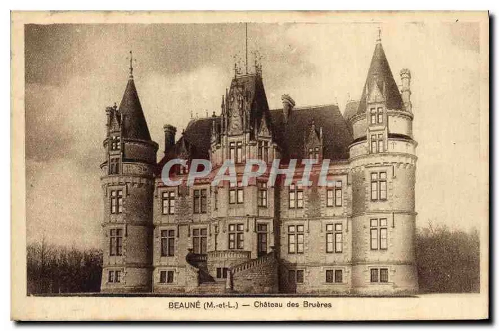 Beauné (M.-et-L.) — Castelo das Bruères - Frente