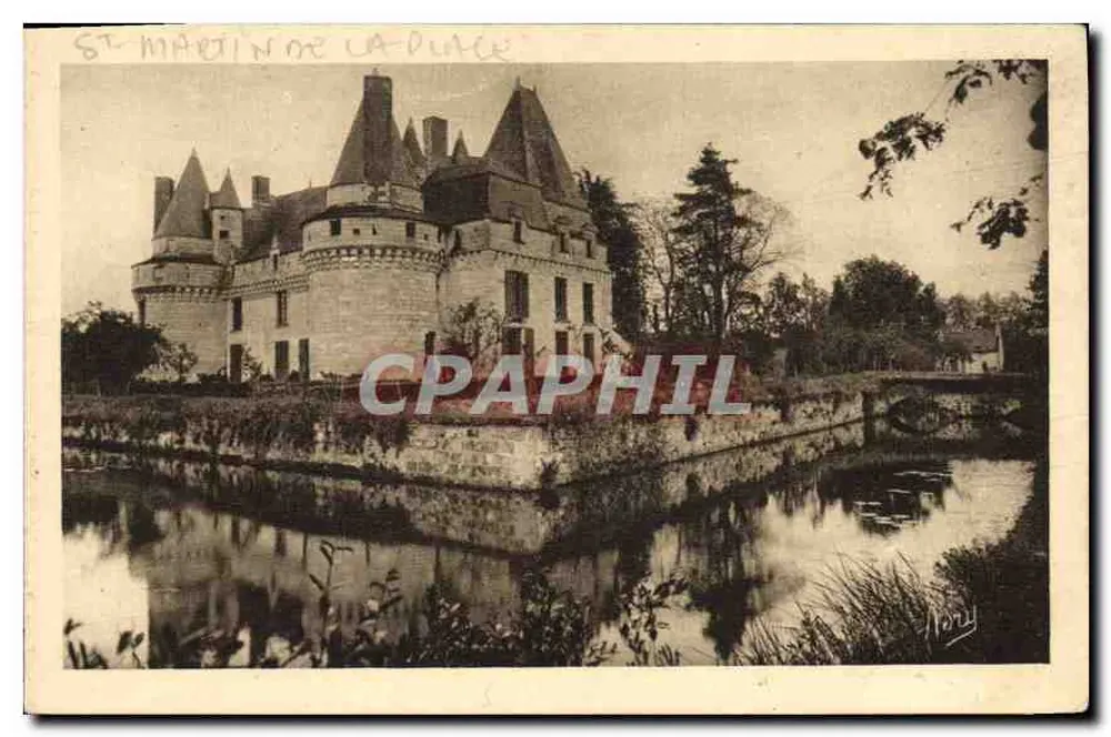 Schloss Boumois — Saint-Martin-de-la-Place — Verlag A. Briege frères, Paris - Vorderseite