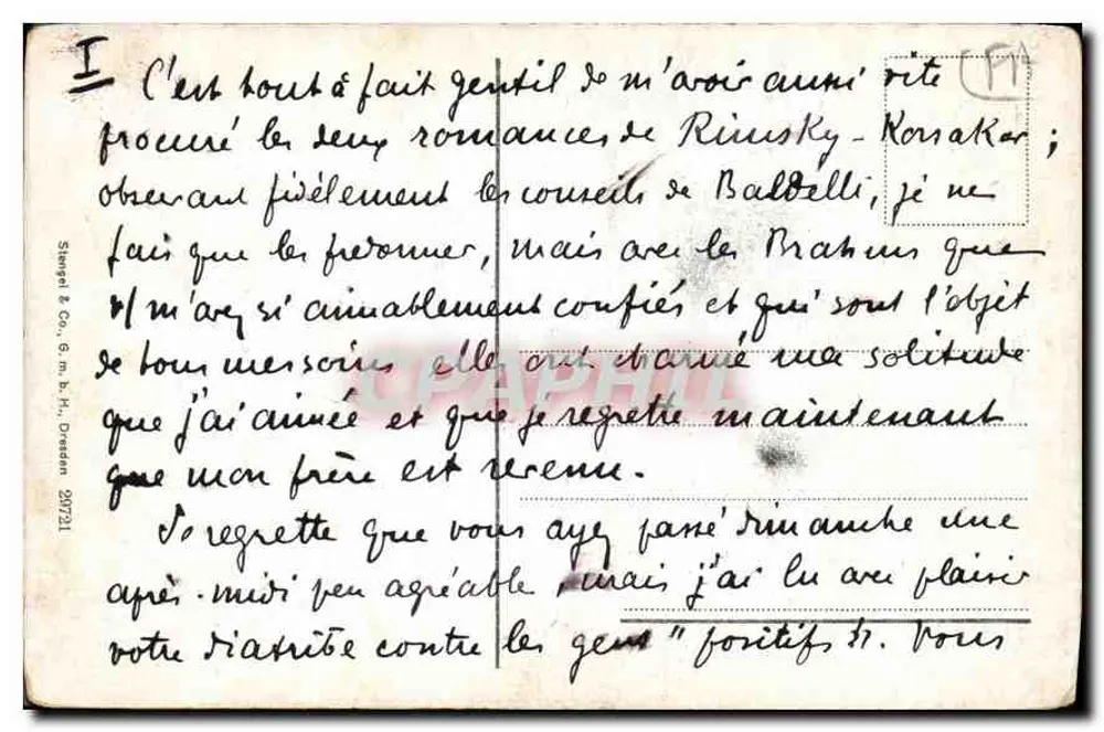 Jovem mulher com cabelos cacheados — Mignon — editor Kielbling - Verso