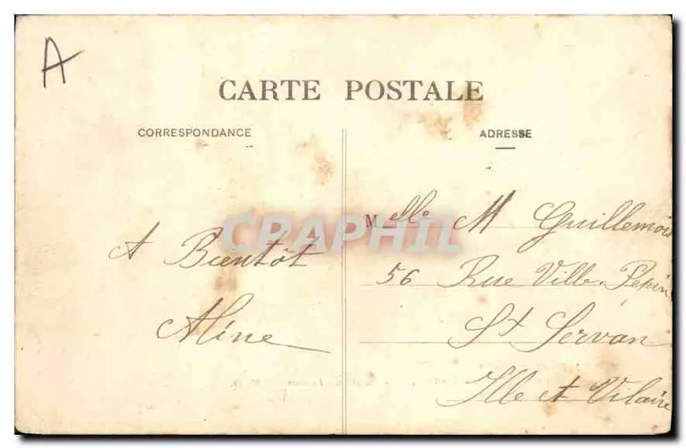 Saintes - Palácio de Justiça — Marcel Delbory, fototipo, Bordeaux, n°35 - Verso