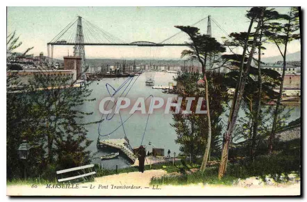Marselha — O Ponte Transbordeur — LL. n°60 - Frente