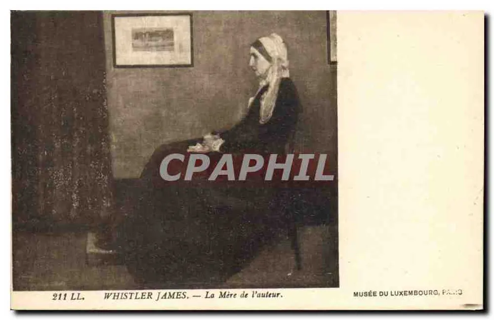 Die Mutter des Autors — James Whistler — Musée du Luxembourg, Paris - Vorderseite