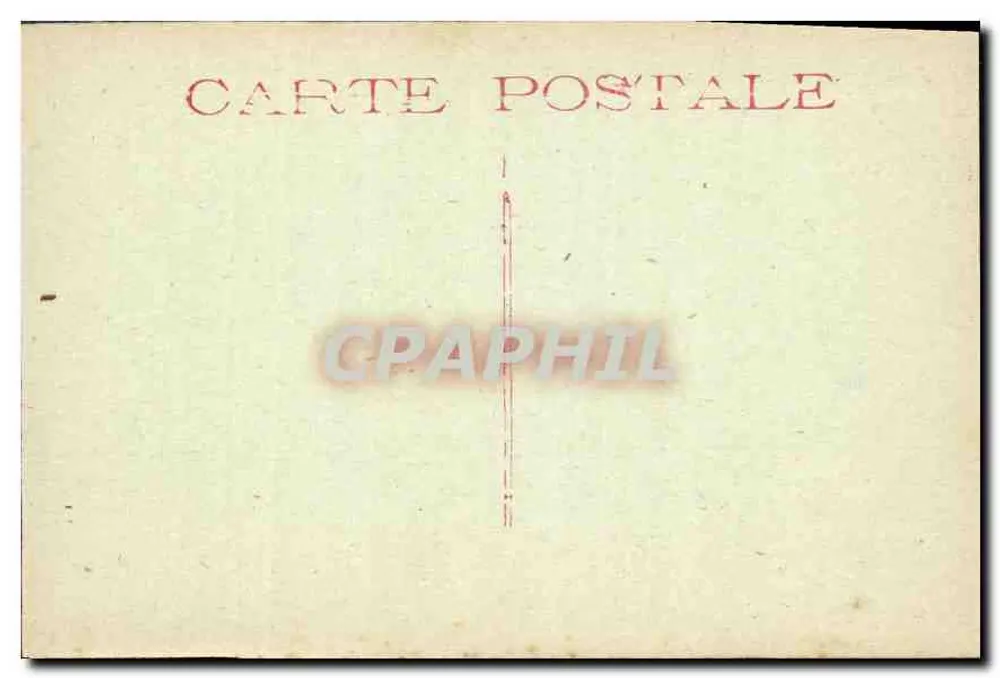 Marseille - De Spaarbank — uitzicht op de plein met fontein en gebouwen - Achterkant