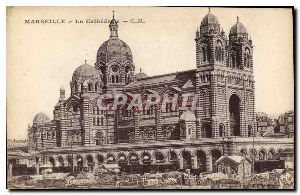 Marselha — A Catedral — C.M. - Frente