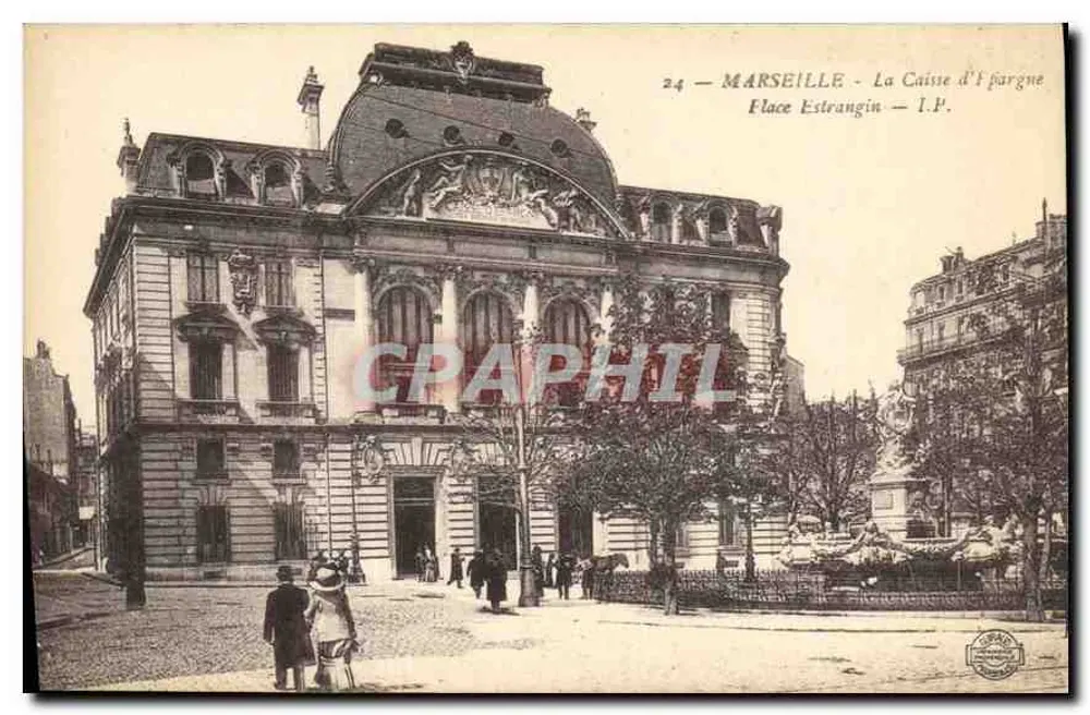 Marseille - Place Estrangin - La Caisse d'Épargne - Vorderseite
