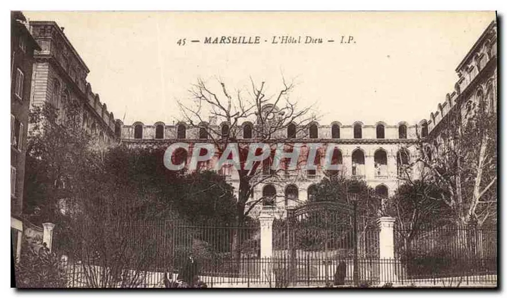 Marseille - Het Hotel Dieu - I.P. - Voorkant