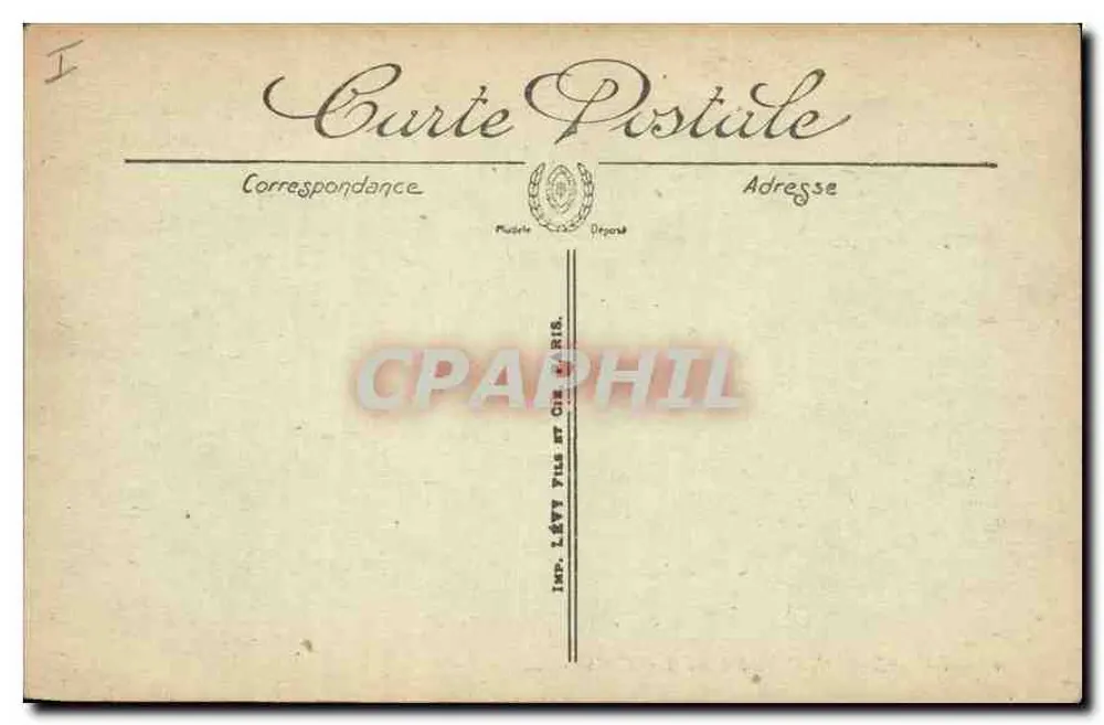 Oued-El-Kantara e o Oásis — LL. — Imp. Lévy Filhos e Cia, Paris - Verso