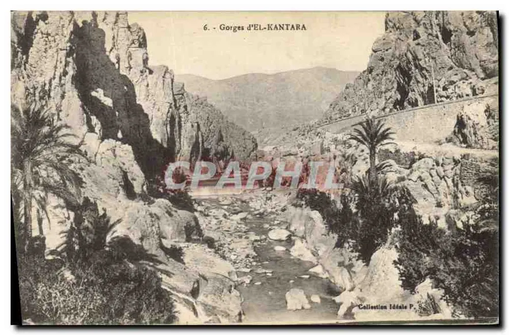 Gorges de El-Kantara — Coleção Ideal P. — n°6 - Frente