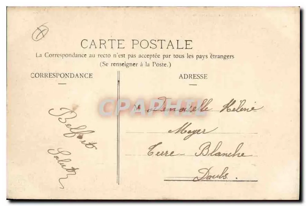 Belfort - A Torre da Miotte — n°34 - Verso