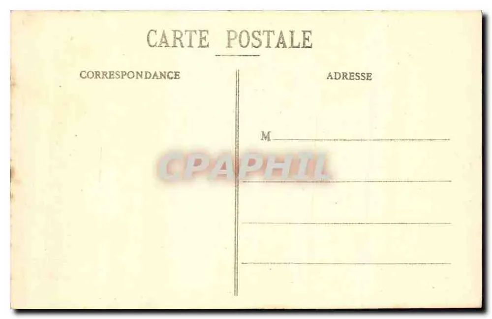 Marseille - Cours Belsunce - EL. - Verso