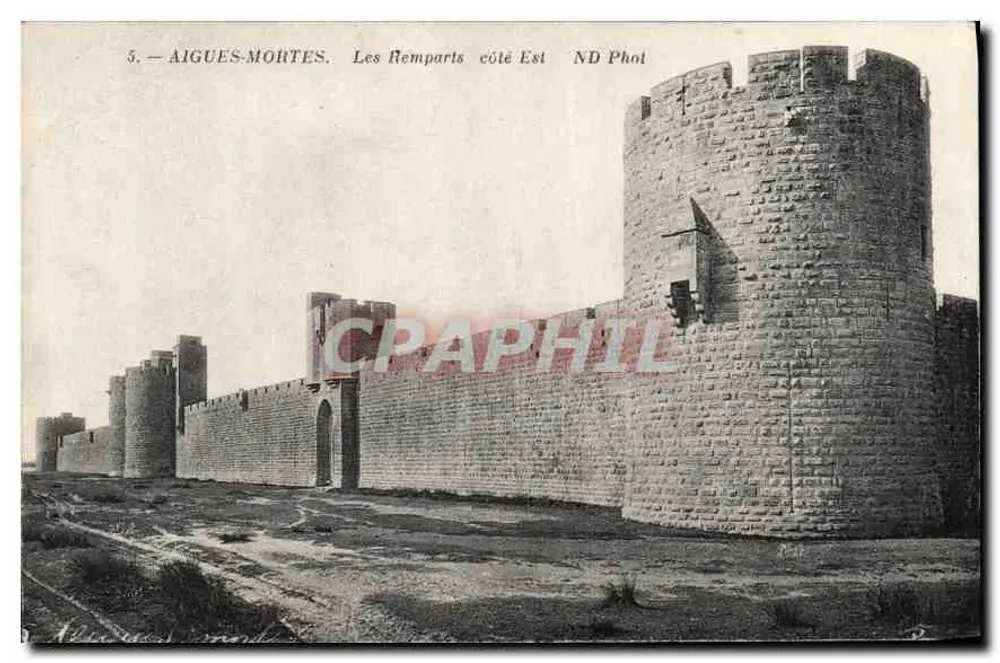 Aigues-Mortes — Die östlichen Mauern — ND Phot - Vorderseite