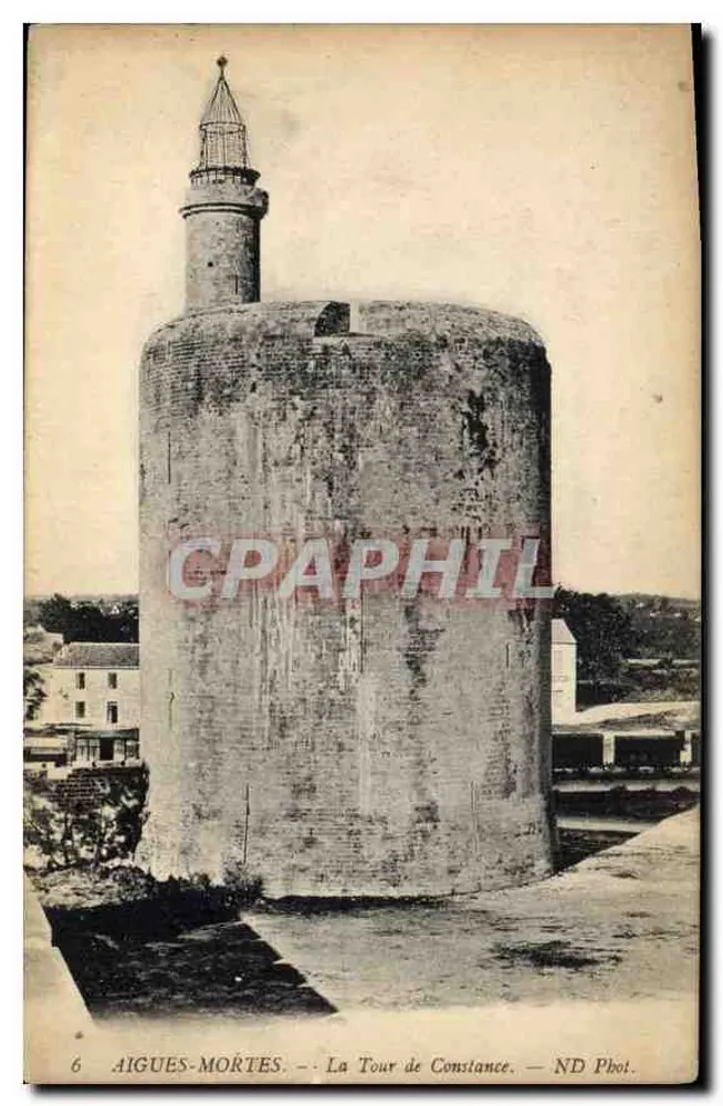 AIGUES-MORTES — A Torre de Constance — ND Pbot. - Frente