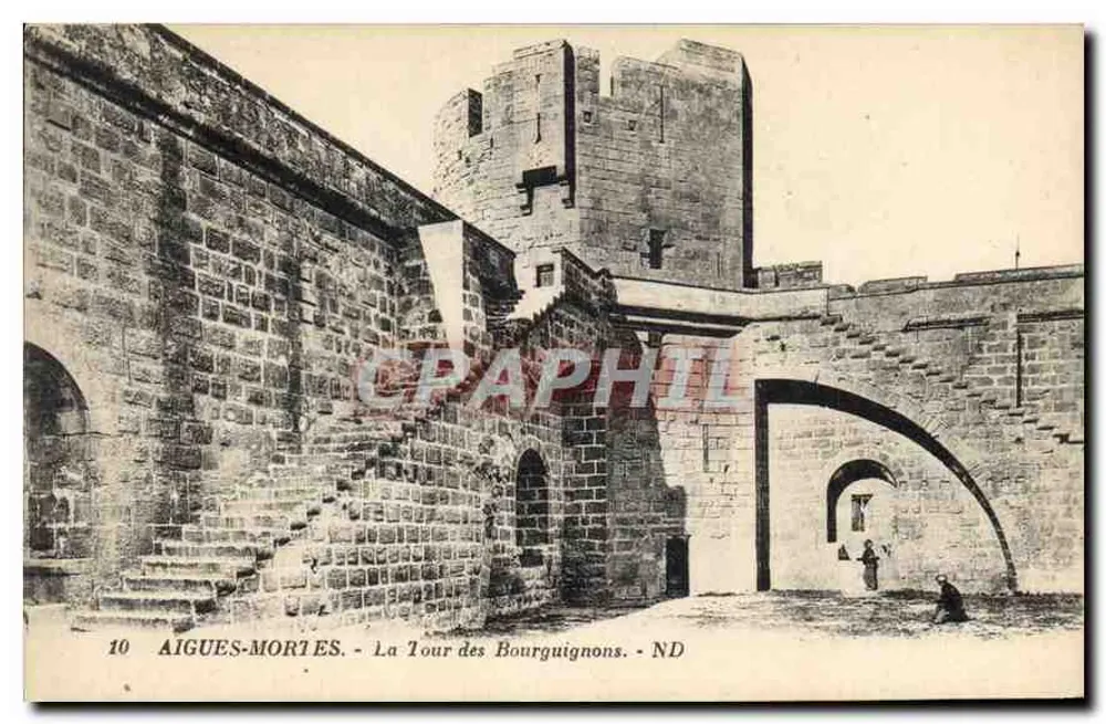 Aigues-Mortes — Torre dos Borgonheses — ND - Frente
