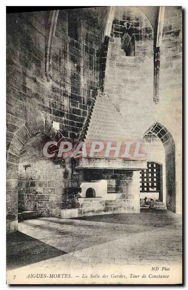 Aigues-Mortes — Die Wachstube, Turm von Constance — ND Phot - Vorderseite