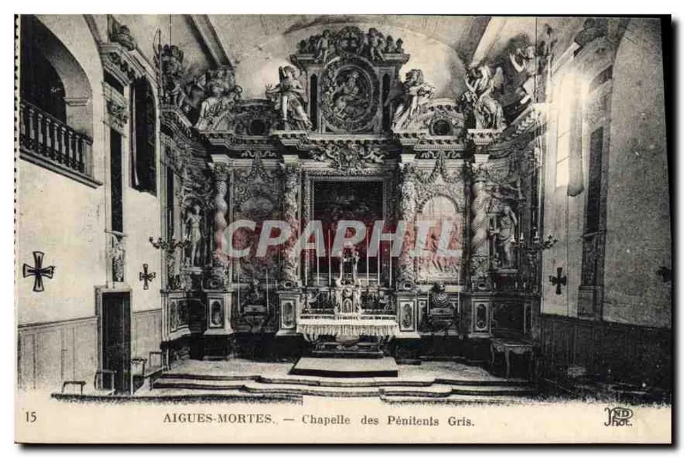 Aigues-Mortes — Kapelle der Grauen Bußbrüder - Vorderseite