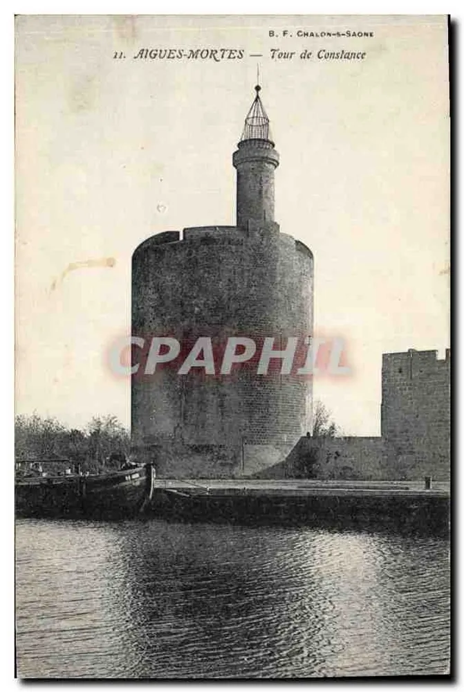 Aigues-Mortes — Wieża Konstancji — B. F. Chalon-s-Saône - Awers