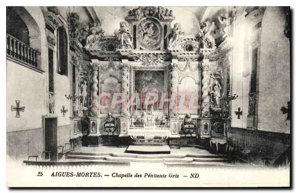 Aigues-Mortes — Kapelle der Grauen Bußbrüder — ND - Vorderseite
