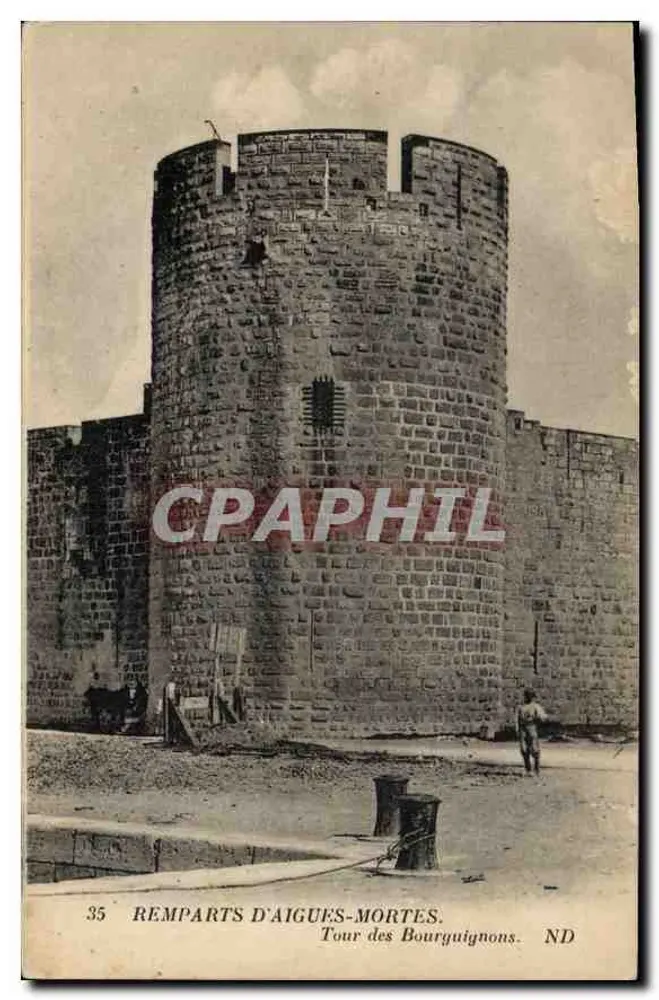 Ramparts of Aigues-Mortes — Tower of the Burgundians — Verlag Letellier, n°35 - Vorderseite