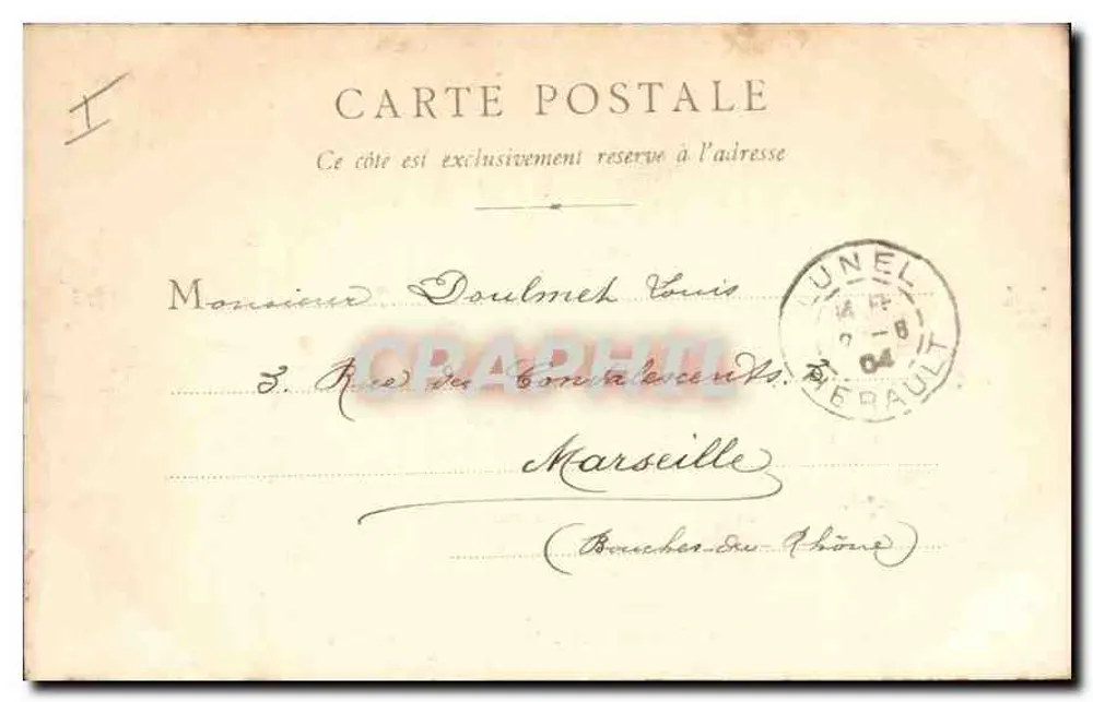 Aigues-Mortes - Tour de Constance - Saal der Ritter — B. F. Chalon-sur-Saône, n° 191 - Rückseite