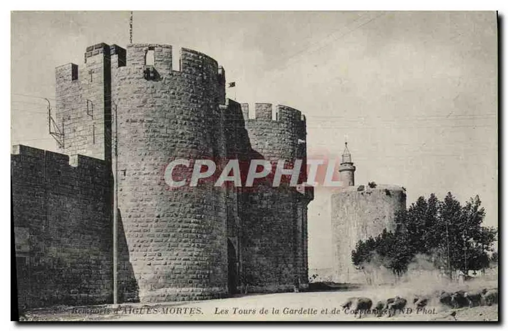 Aigues-Mortes — Die Türme von la Gardette und Costantin — ND Phot. - Vorderseite