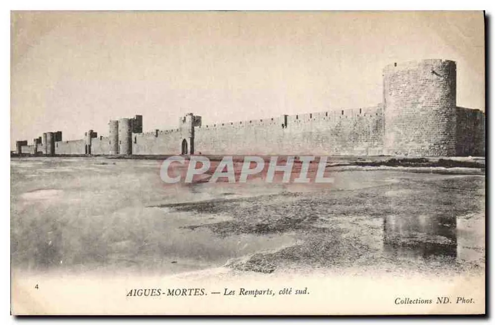 AIGUES-MORTES — Die Mauern, südliche Seite — Collections ND. Phot. - Vorderseite