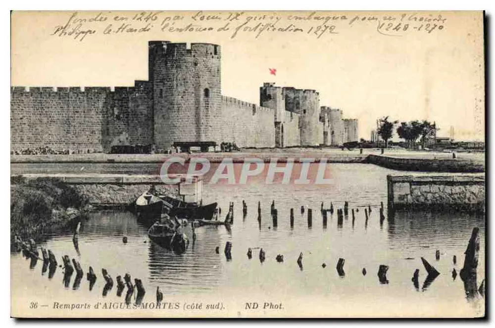 Wälle von AIGUES-MORTES (Südseite) — ND Fotografie — n°36 - Vorderseite