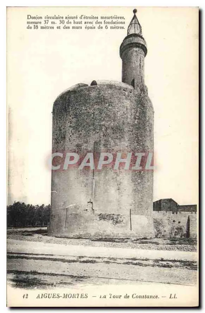 Aigues-Mortes — Toren van Constancia — LL - Voorkant