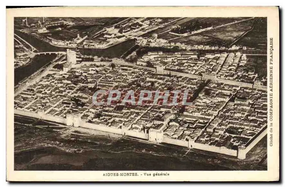 Aigues-Mortes — Vista geral — Chloé da Compagnie Aérienne Française - Frente