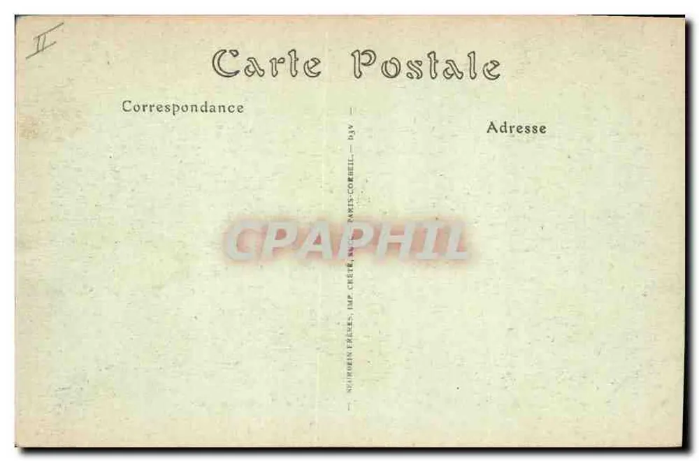 Aigues-Mortes — Torre dos Borgonheses — Imp. Criée, Paris - Verso