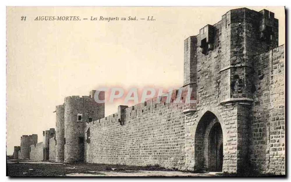 Aigues-Mortes — Die Mauern im Süden — LL. n°21 - Vorderseite