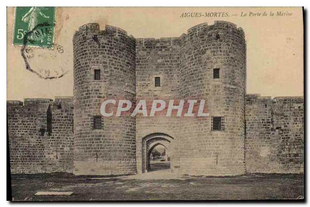 AIGUES-MORTES — Die Tür der Marine — Verleger nicht sichtbar - Vorderseite