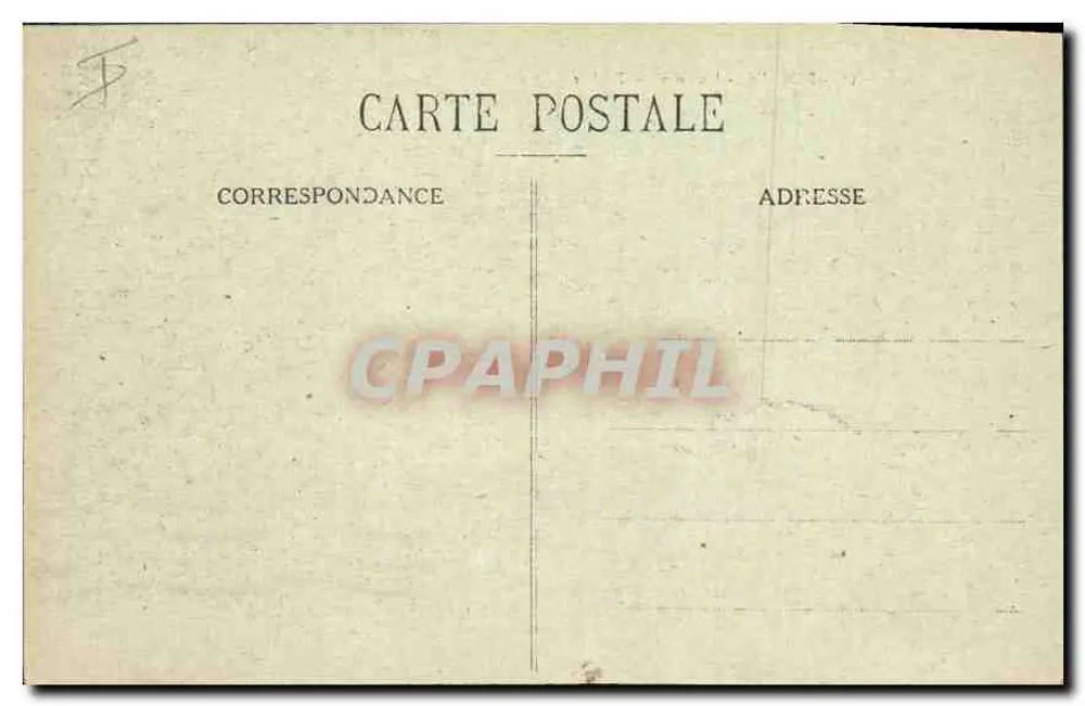 Rennes - Um canto do Thabor — editor não identificado, n° 58 - Verso