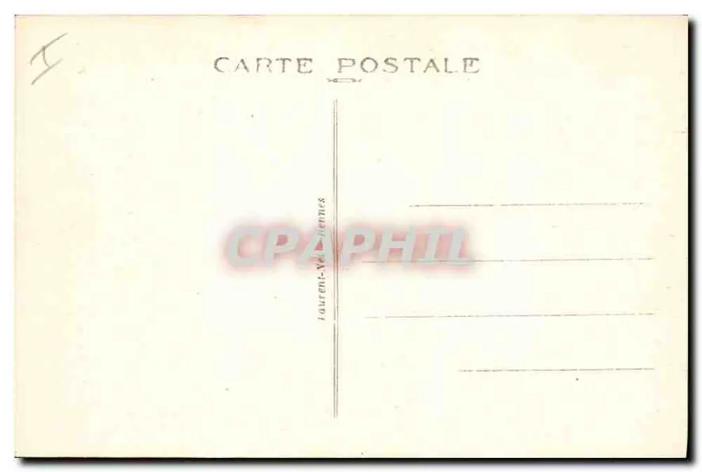 Rennes — La Porte Mordelaise, oder einst Royale — Laurent-Né-Rennes, n° 4455 - Rückseite