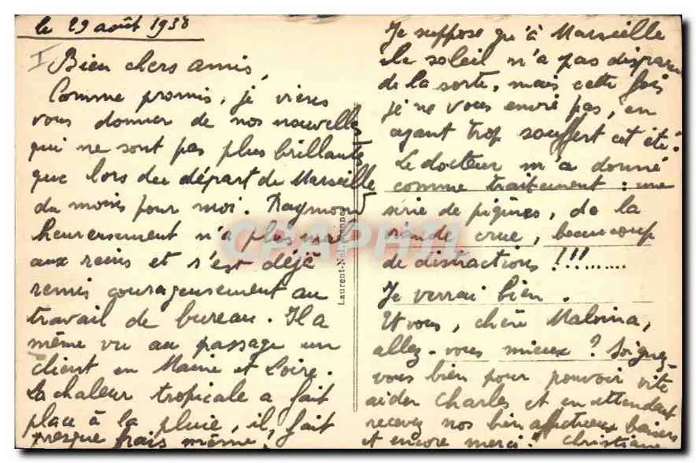 Rennes - Die Gärten an der Vilaine — CRAPHIL n°115 - Rückseite
