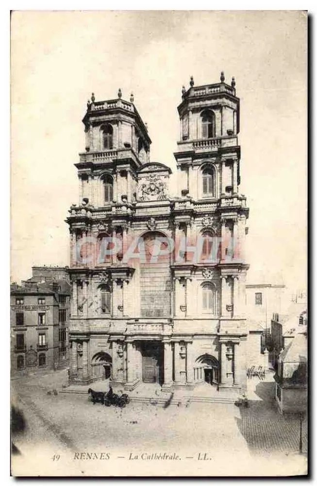 Rennes — A Catedral — LL. - Frente