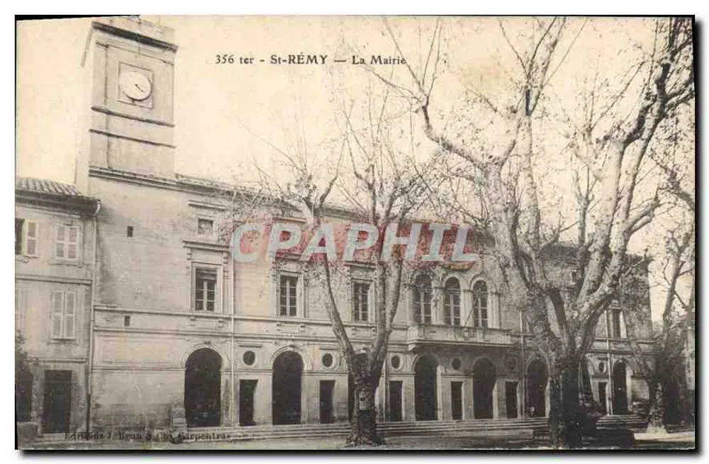 St-RÉMY — A Prefeitura — Edições J. Iran & Cie, Grephez - Frente