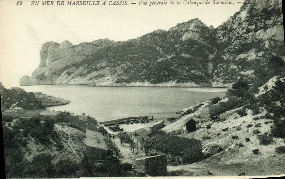 Calanque de Sarmiou — Allgemeiner Blick — Verlag Lévy Pulsac, Paris, n°12 - Vorderseite