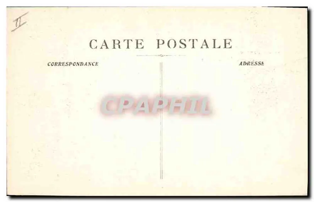 Calanque et Bec de Sormiou — vue de la côte provençale — éditeur non identifié, n° de série 21 - Verso