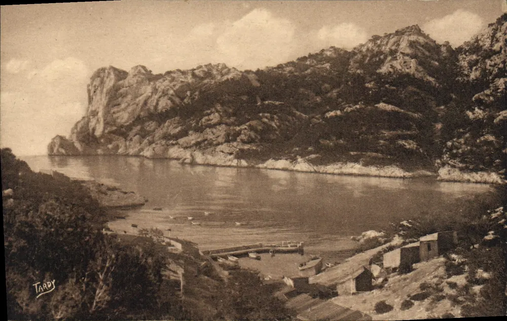 Hafen von Port-Vendres — Panoramablick — Tardy - Vorderseite