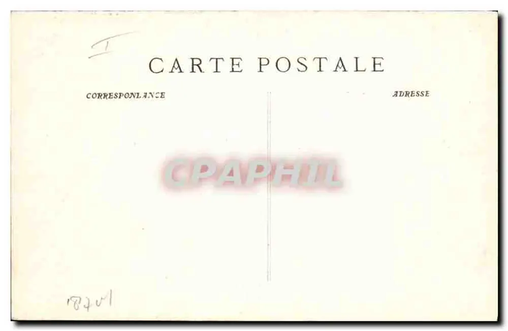 Cassis - Interior da Calanque de Port-Miou — P. Buza, Gulf, Marseille — n° 1658 - Verso