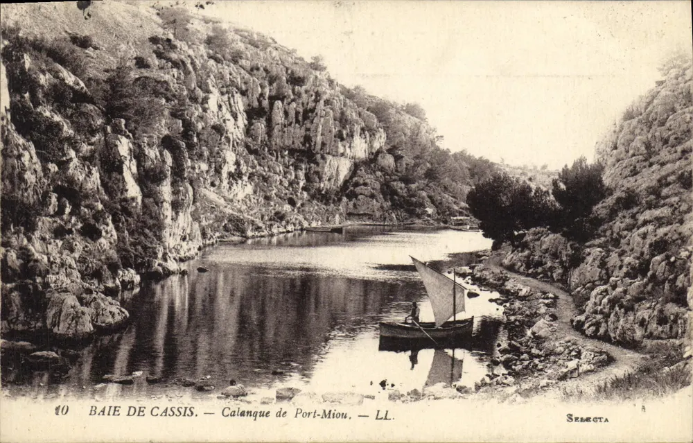 Baie de Cassis — Calanque de Port-Miou — Selecta - Anverso