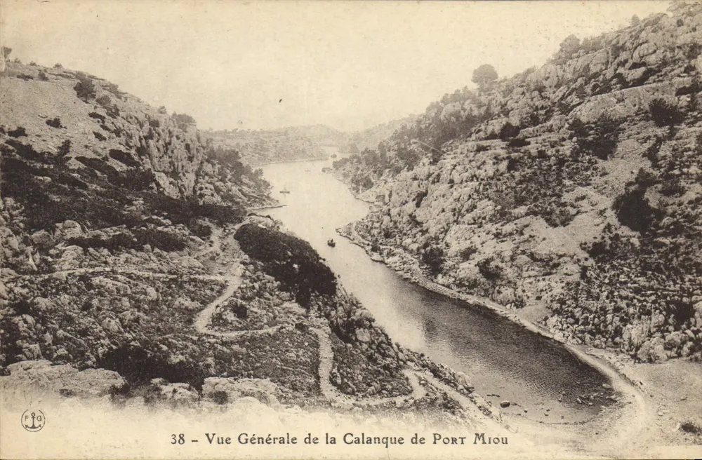 Calanque de Port Miou — Allgemeiner Blick — FPG - Vorderseite