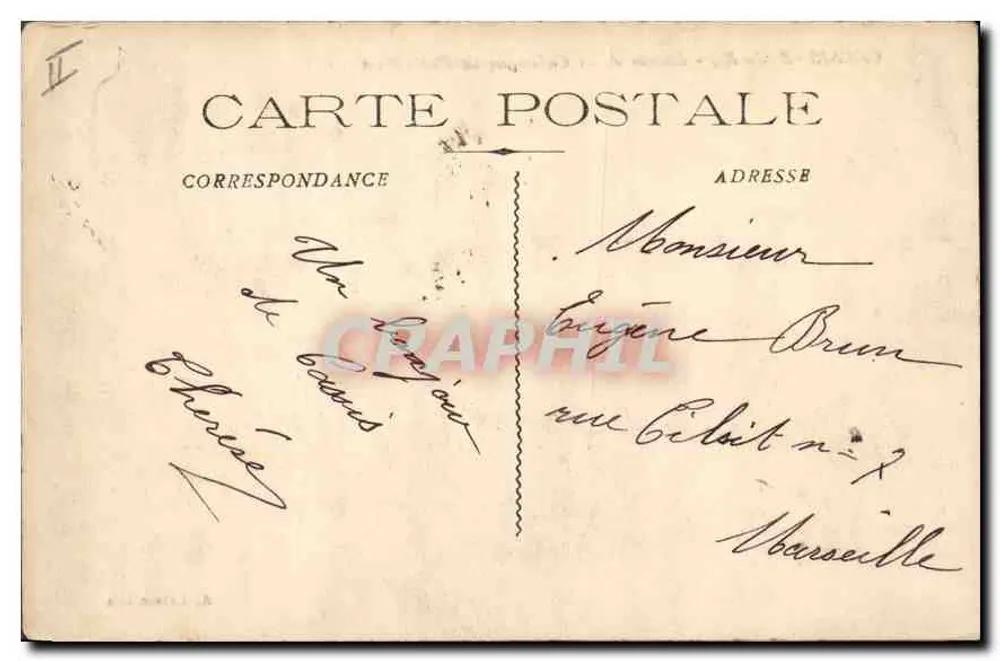 Cassis (B.-du-R.) - Eingang zur Calanque de Port-Miou — Verlag A. Labrot - Rückseite