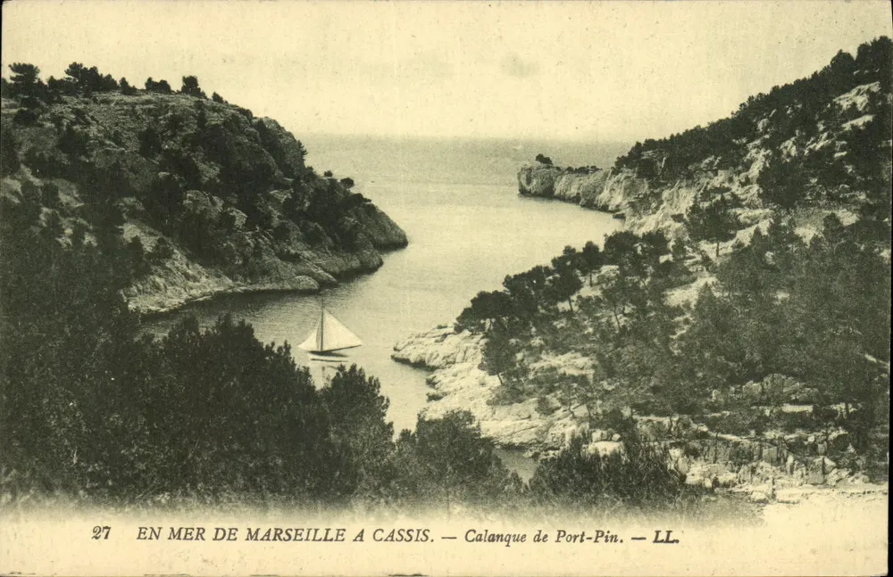 Calanque de Port-Pin — Cassis — LL. — Nr. 27 - Vorderseite