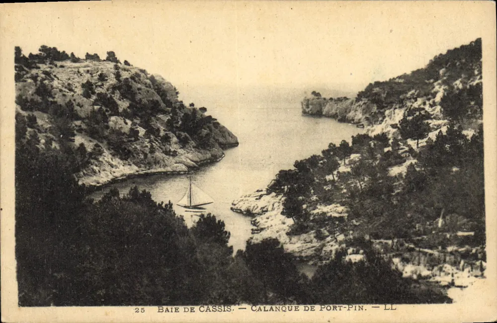 Baia di Cassis — Calanque de Port-Pin — LL - Recto